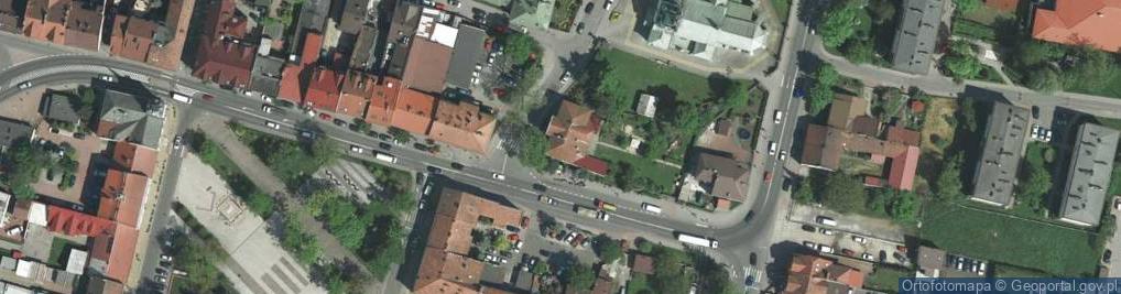 Zdjęcie satelitarne Przedszkole Samorządowe Nr 1 32-050 Skawina Ul, Kościelna 2