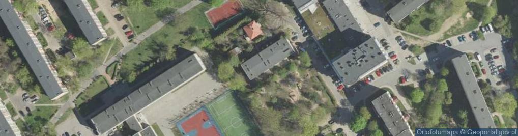 Zdjęcie satelitarne Przedszkole Samorządowe Nr 48 Bajkowa Kraina
