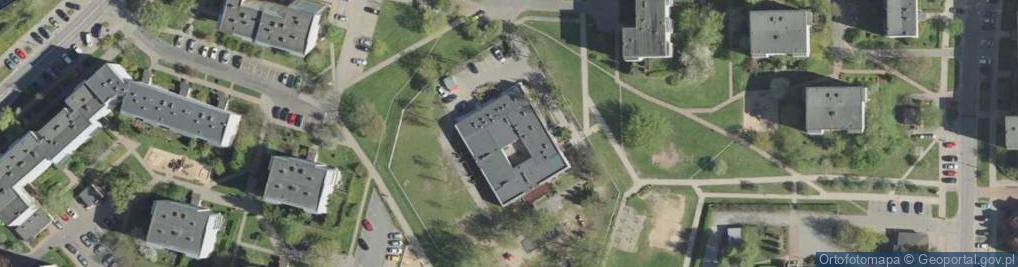 Zdjęcie satelitarne Przedszkole Samorządowe Nr 76 'Na Zielonych Wzgórzach'