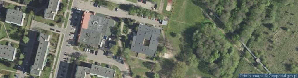 Zdjęcie satelitarne Przedszkole Samorządowe Nr 77 'Rumiankowe Przedszkole' Im. Simony Kossak