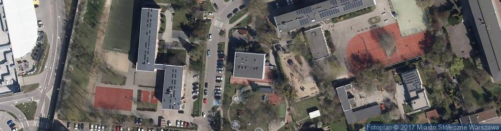 Zdjęcie satelitarne Przedszkole Z Oddziałami Integracyjnymi Nr 310