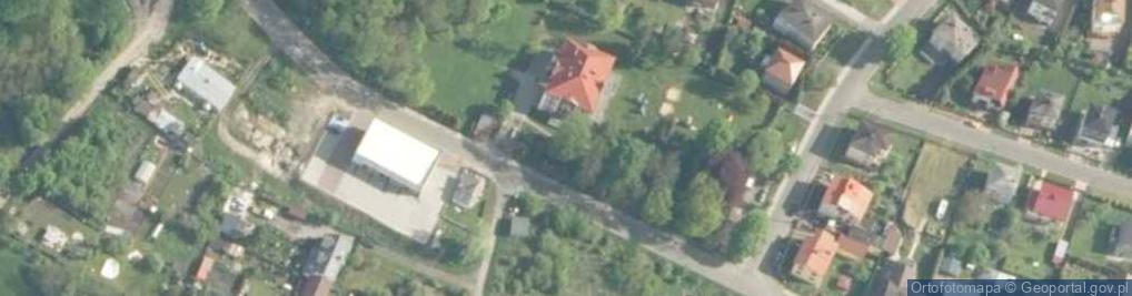 Zdjęcie satelitarne Publiczne nr 1 im. Jana Brzechwy w Łazach