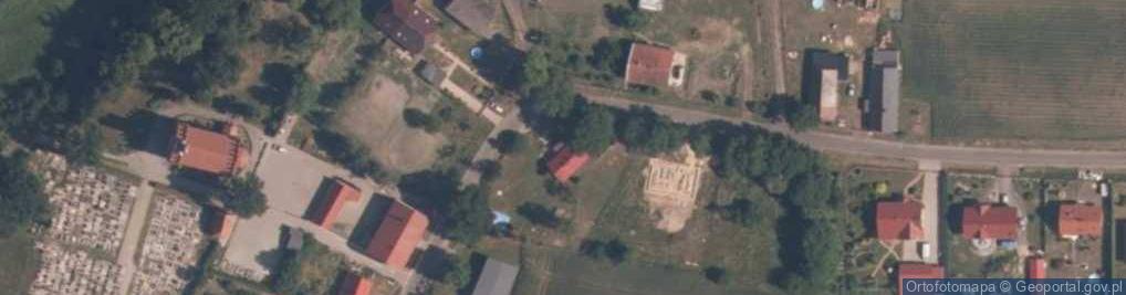 Zdjęcie satelitarne Publiczne nr 8 w Kluczborku, oddział zamiejscowy