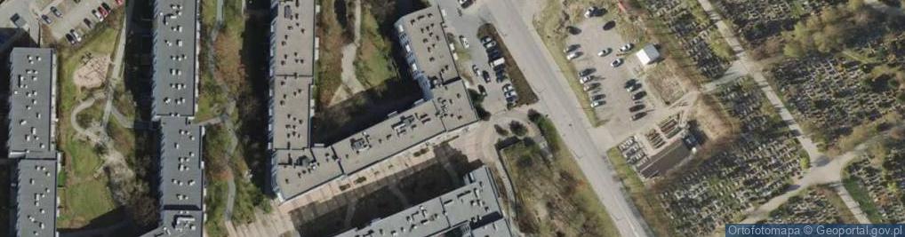 Zdjęcie satelitarne Publiczne Przedszkole 'Srebrna Kotwica'