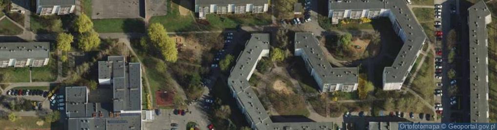 Zdjęcie satelitarne Publiczne Przedszkole Maluch