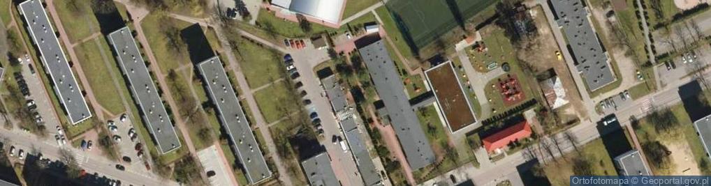Zdjęcie satelitarne Publiczne Przedszkole Nr 4