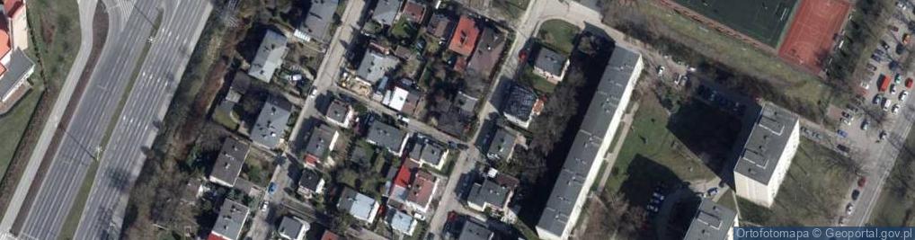 Zdjęcie satelitarne Punkt Przedszkolny 'Domowe Przedszkole Oliwkowy Gaj'