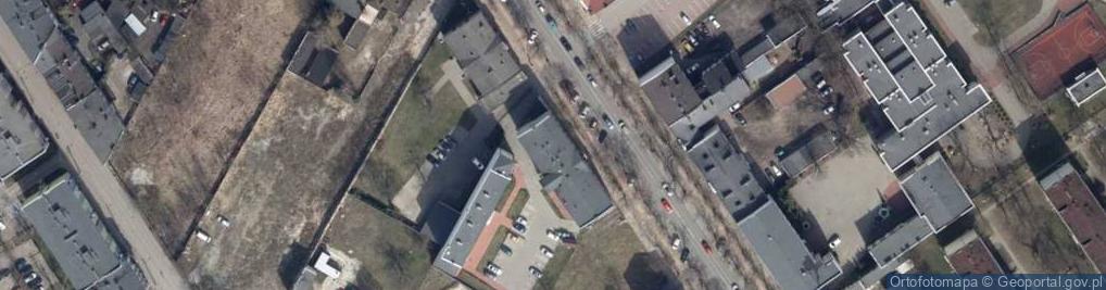 Zdjęcie satelitarne Punkt Przedszkolny 'Paprotka'