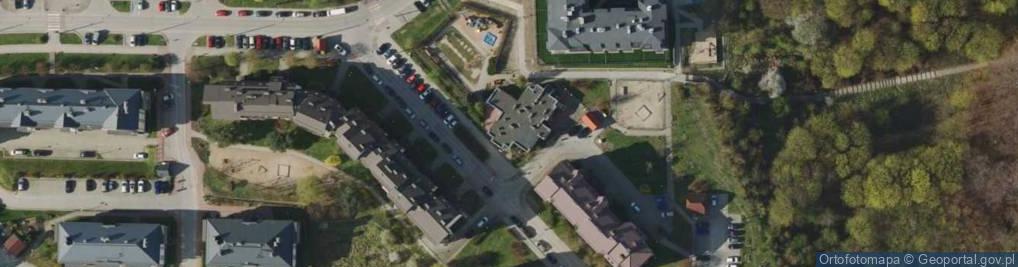 Zdjęcie satelitarne Punkt Przedszkolny Centrum Zabawy' Przy Przedszkolu Niepublicznym 'Parkowe Wzgórze'