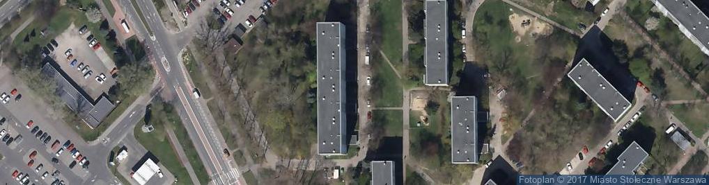 Zdjęcie satelitarne Punkt Przedszkolny Pluszowy Domek