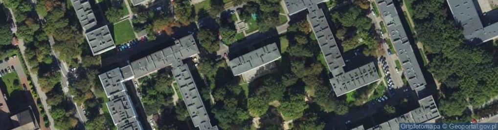 Zdjęcie satelitarne Samorządowe Przedszkole Nr 102