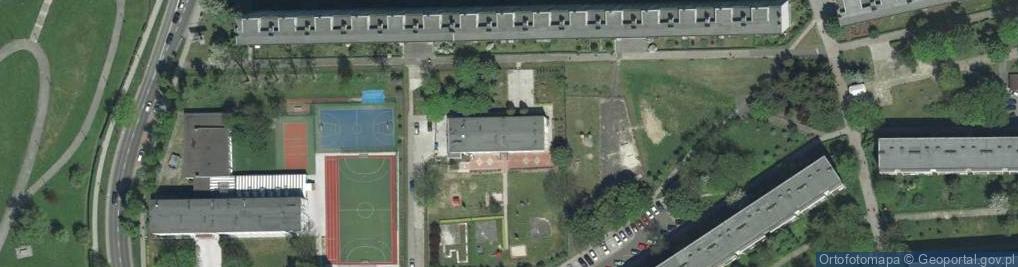 Zdjęcie satelitarne Samorządowe Przedszkole Nr 130 Im. Stanisława Pagaczewskiego