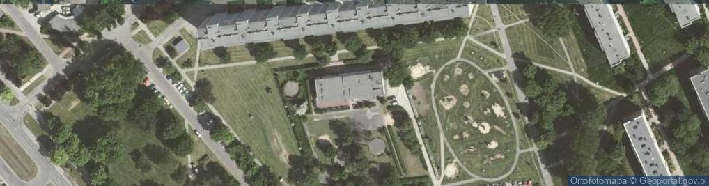 Zdjęcie satelitarne Samorządowe Przedszkole Nr 142 'Dziecięca Arka'