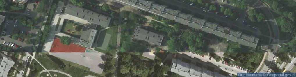 Zdjęcie satelitarne Samorządowe Przedszkole Nr 143