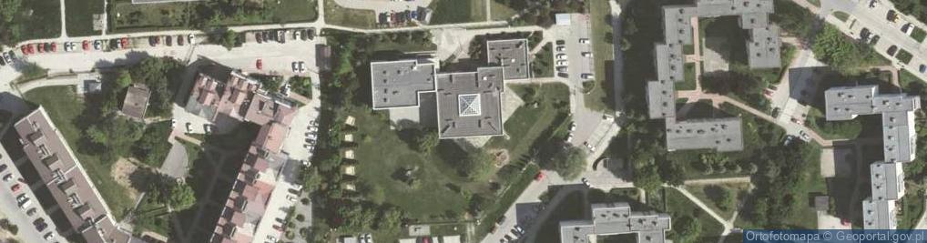 Zdjęcie satelitarne Samorządowe Przedszkole Nr 5 'Słoneczna Kraina Smoka Wawelskiego'