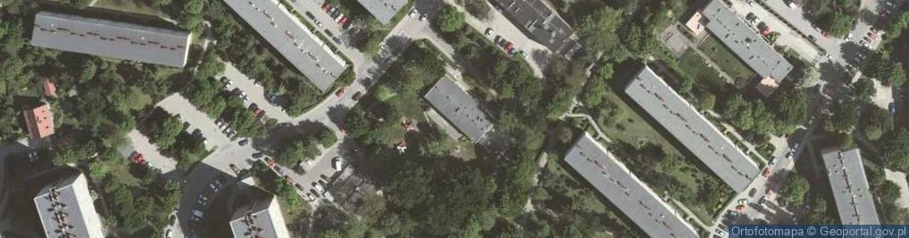Zdjęcie satelitarne Samorządowe Przedszkole Nr 87 'Lajkonik'