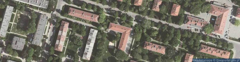 Zdjęcie satelitarne Samorządowe Przedszkole Nr 88 'Wesołe Ósemki'