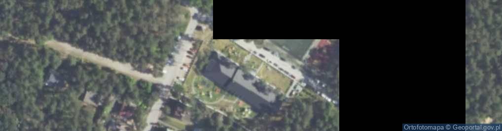 Zdjęcie satelitarne Samorządowe Przedszkole Publiczne Ul.cicha 12 B 42-311 Żarki Letnisko