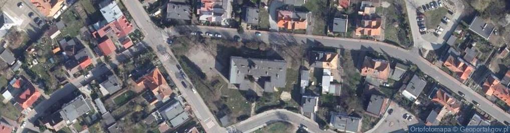 Zdjęcie satelitarne Społeczne Przedszkole Sto