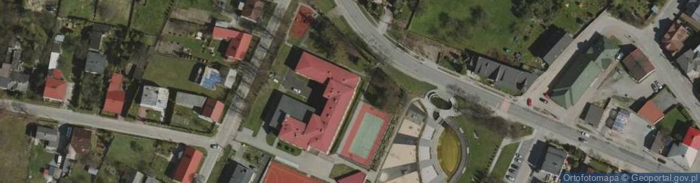 Zdjęcie satelitarne w Zespole Szkół