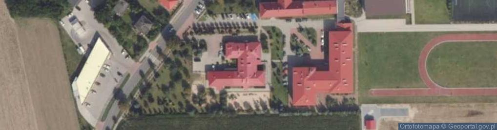 Zdjęcie satelitarne Zespół Szkół w Przykonie