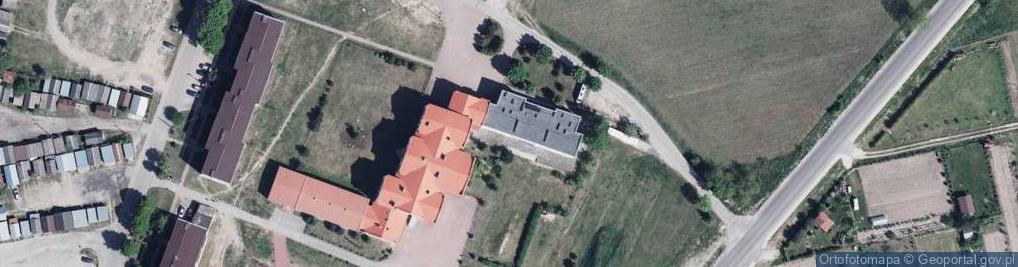 Zdjęcie satelitarne Zespół Szkoły Podstawowej i Przedszkola w Hańsku im.Jana Pawła