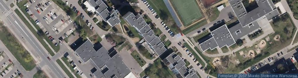 Zdjęcie satelitarne Żłobek i Przedszkole Lula Białołęka