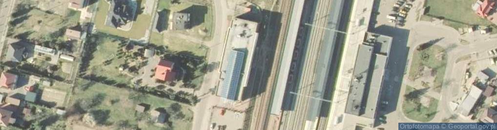 Zdjęcie satelitarne Kolejowe przejście graniczne