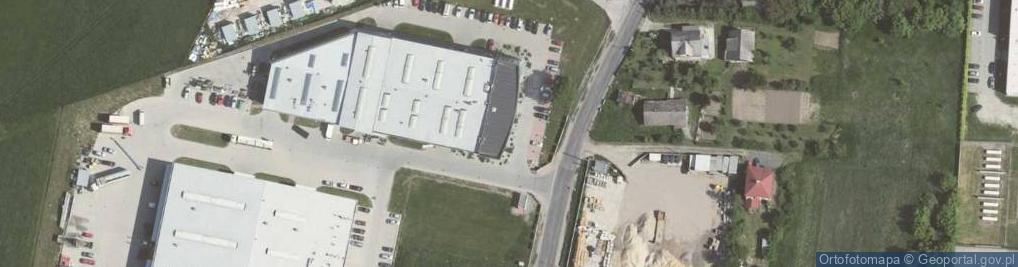 Zdjęcie satelitarne Agencja Poligraficzna Multigraf