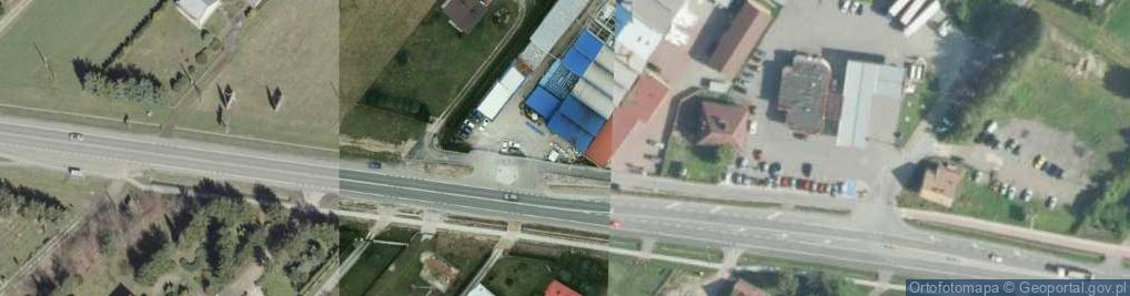 Zdjęcie satelitarne Huta Szkła Ładna