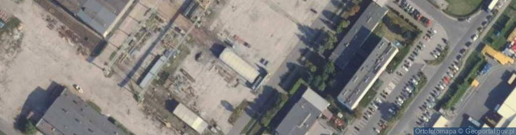Zdjęcie satelitarne Mostostal Słupca
