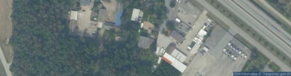 Zdjęcie satelitarne Opakowania z tektury i papieru Karina Radom