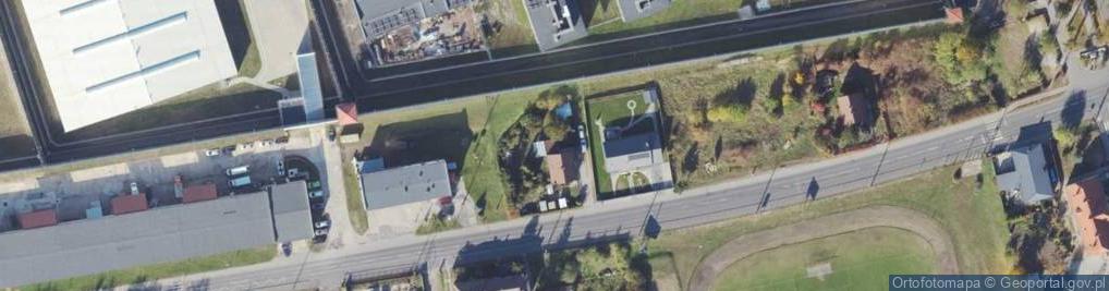 Zdjęcie satelitarne Państwowe Przedsiębiorstwo Przemysłu Meblarskiego i