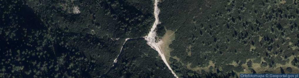 Zdjęcie satelitarne Przełęcz Karczmisko 1499 m