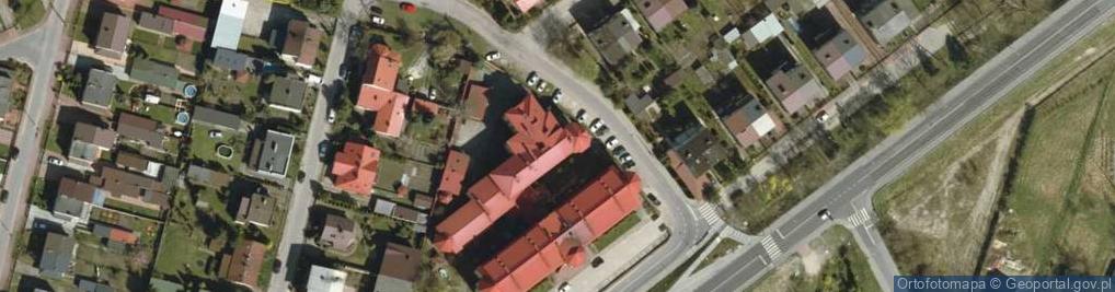 Zdjęcie satelitarne Academos. Centrum Zdrowia - NZOZ