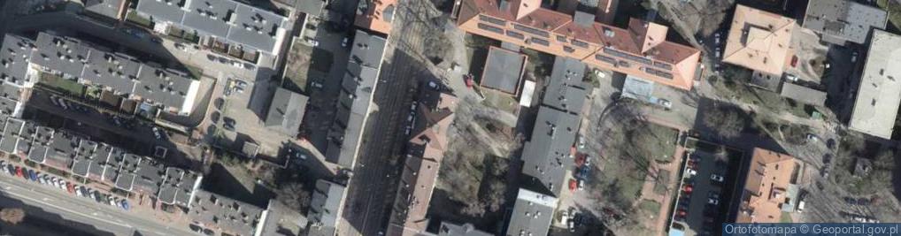 Zdjęcie satelitarne Affidea Polska. Centrum Diagnostyczne w Szczecinie