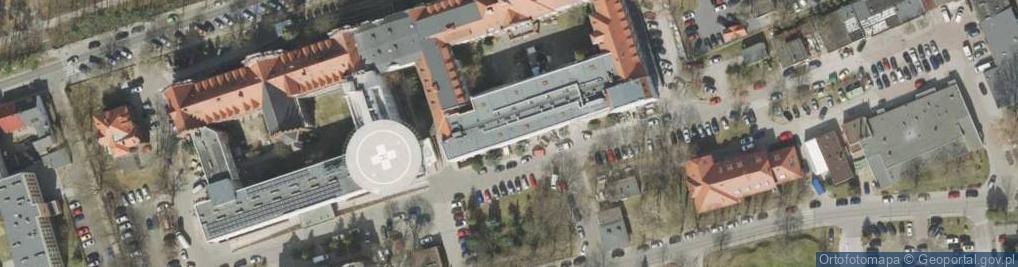 Zdjęcie satelitarne Affidea Polska. Centrum Diagnostyczne w Zielonej Górze