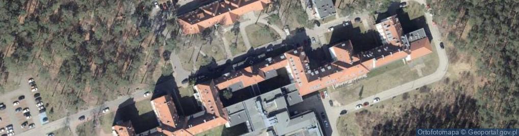 Zdjęcie satelitarne Affidea Polska. Pracownia PET/CT w Szczecinie