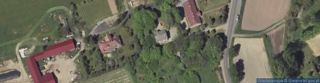 Zdjęcie satelitarne Gminny Ośrodek Zdrowia w Wojciechowie