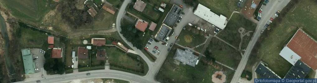Zdjęcie satelitarne Gminny Zakład Opieki Zdrowotnej w Skrzyszowie
