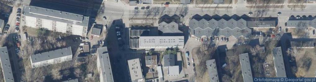 Zdjęcie satelitarne Miejska Przychodnia DĄBROWA