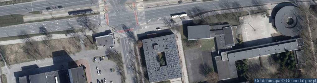 Zdjęcie satelitarne Miejska Przychodnia Widzew