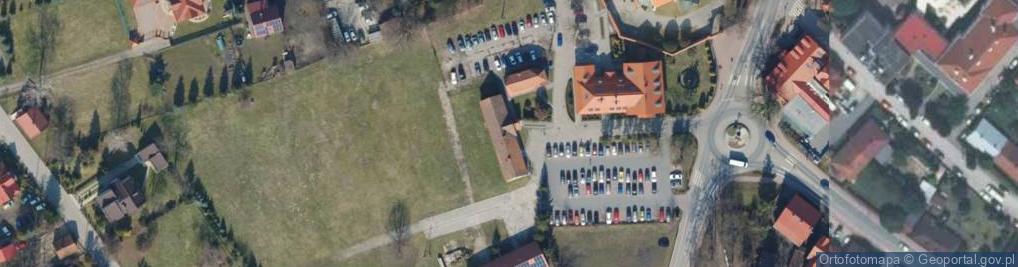 Zdjęcie satelitarne Niepołomickie Centrum Profilaktyczno-Lecznicze