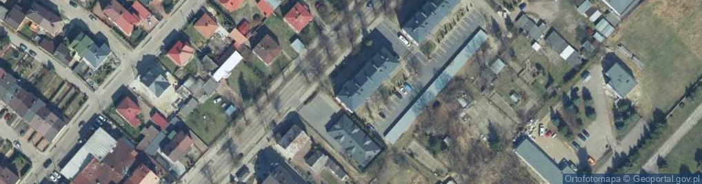 Zdjęcie satelitarne NZOZ Kolejarz