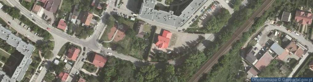Zdjęcie satelitarne Ośrodek leczenia alkoholizmu Kraków - Esperal.edu.pl