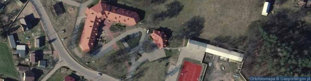 Zdjęcie satelitarne Ośrodek Zdrowia w Bierwcach
