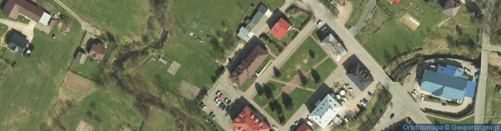 Zdjęcie satelitarne Ośrodek Zdrowia w Łużne - Niepubliczny Zakład Opieki Zdrowotnej