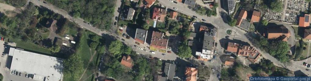 Zdjęcie satelitarne Praktyka Lekarza Rodzinnego Grażyna Koprowska-Adamczyk