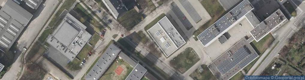 Zdjęcie satelitarne Przychodnia Akademicka w Gliwicach