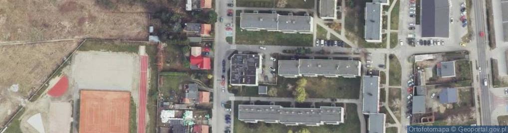 Zdjęcie satelitarne Przychodnia Lekarska Eskulap Chmielowicz-Grabara, Sobota-Heger, Kowalska-Łada, Scecewicz-Szarejko, Sołtysiak, Wełyczko